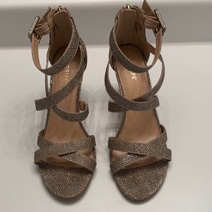 Gold heels